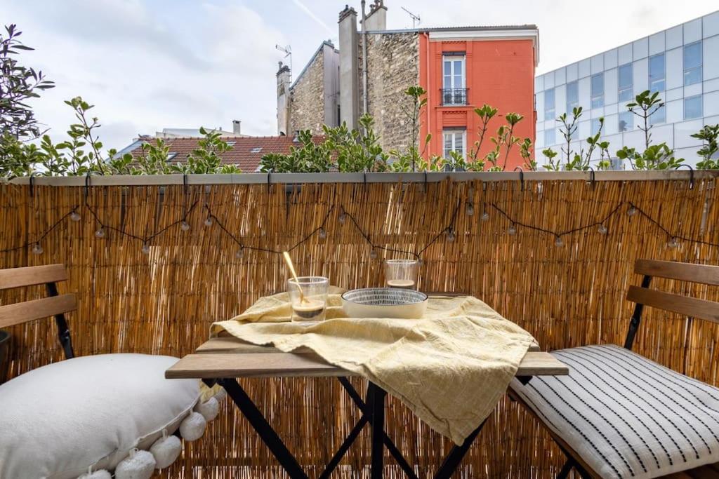 Gaspar - Joli Nid Douillet Proche De Paris Avec Balcon Boulogne-Billancourt Eksteriør billede